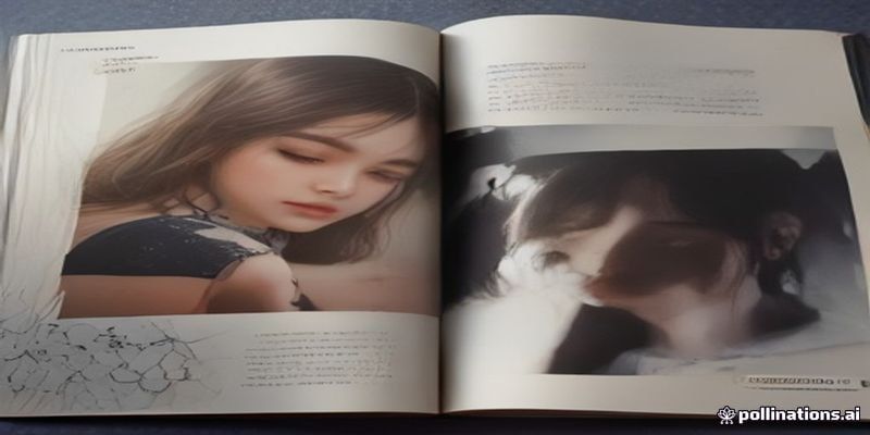 음반 속지에 크레딧이 인쇄된 모습